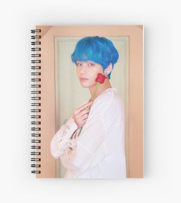 craft maniacs BTS V A5 RULED 160 PAGES DIARY A5 Diary RULED 160 Pages(Multicolor)