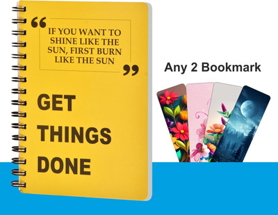 ThinkcCrafts Plannar A5 Planner 160 Pages(Yellow)