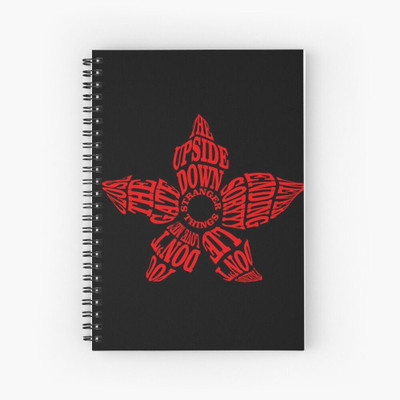 craft maniacs STRANGER THINGS A5 Diary RULED 160 Pages(Multicolor)