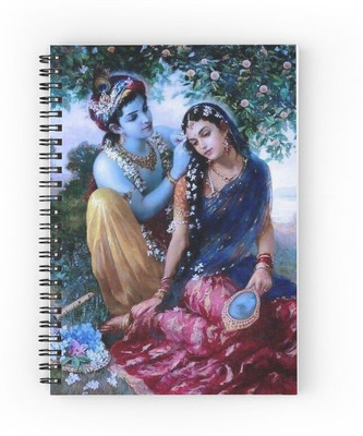 craft maniacs KRISHNA COLLECTION A5 Notebook RULED 120 Pages(KRISHNA)