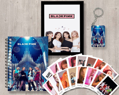 craft maniacs BLACKPINK GIFTING SET A5 Diary RULED 120 Pages(REDDD, Pack of 4)
