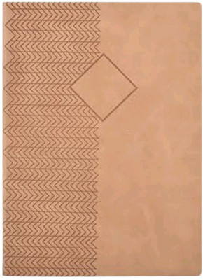 Pia Creations chevron pattern diary A5 Journal Single Line Rulled 192 Pages(Peach)