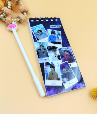 Paper Bear Different A5 Note Pad Designer 50 Pages(Blue)
