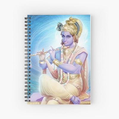 craft maniacs KRISHNA COLLECTION A5 Notebook RULED 120 Pages(KRISHNA)