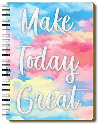 Nourish Daily Planner_DRY A5 Planner/Organizer Ruled 75 Pages(CLOUDS)