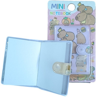 Nia Creations Small Diary for kids girls/boys A4 Notebook 60 Pages(Broun, Pack of 5)