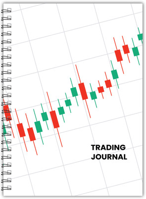TimeWise Stock Market Trading Journal Notebook Day Trade Log A5 Journal Unruled 140 Pages(White)