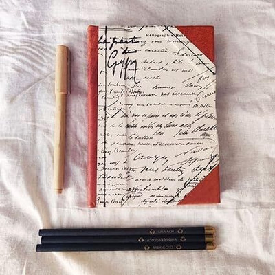 Onearth NA A5 Journal Unruled 96 Pages(White, Pack of 3)