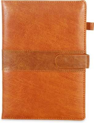 CuckooDiaries For Notes A5 Notebook Single Rule 160 Pages(Tan)
