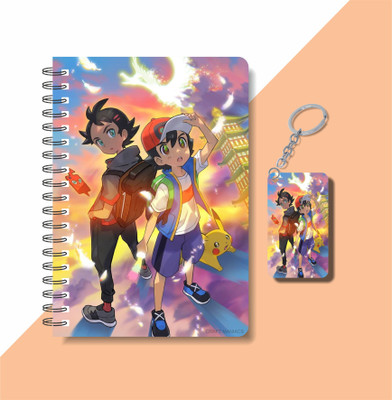 craft maniacs POKEMON 2023 NOTEBOOK COLLECTION A5 Notebook RULED 160 Pages(White)