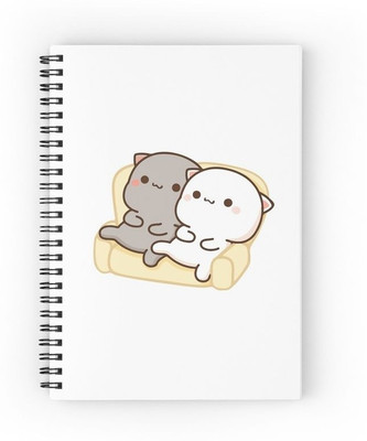 craft maniacs PEACH & GOMA COLLECTION A5 Notebook RULED 160 Pages(Multicolor)