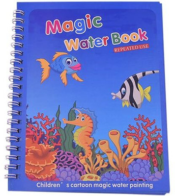 Wyrd Magic Water Book A2 Diary Ruled 20 Pages(Blue, Pack of 5)