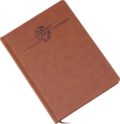 BALHAR Diary Regular Diary Ruled 320 Pages(Brown)