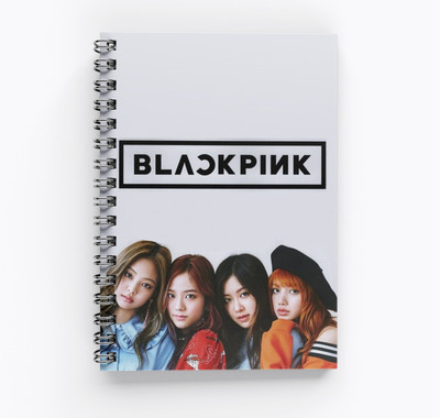 RJPRINTS BlackPinl A5 Notebook Unruled 200 Pages(Bule)