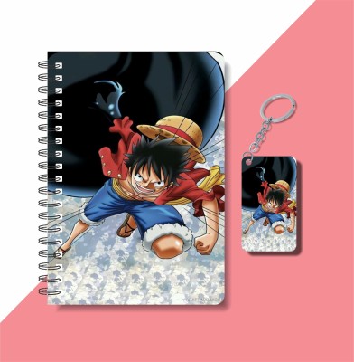 craft maniacs 2023 MONEY D LUFFY COLLECTION A5 Diary RULED 160 Pages(DIARY + KEYCHAIN)