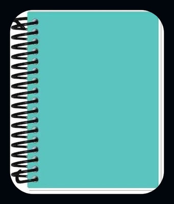 Puvi SPIRAL Notebook A4 Notebook UNRULED/PLAIN 200 Pages(Multicolor, Pack of 8)