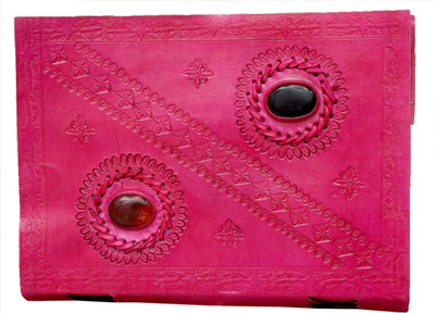 Pranjals House journal A4 Diary unruled 100 Pages(Pink)