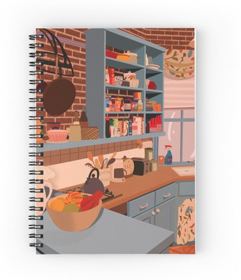 craft maniacs F.R.I.E.N.D.S NOTEBOOK A5 Diary RULED 160 Pages(Multicolor)