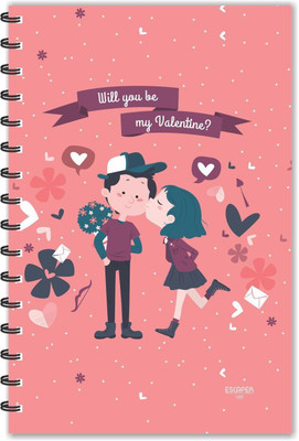 ESCAPER RG1082 A5 Diary Ruled 160 Pages(Multicolor)