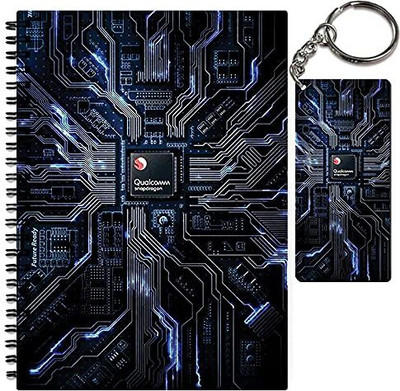 craft maniacs A5 NOTEBOOK + KEYCHAIN COLLECTION A5 Notebook RULED 160 Pages(Multicolor)