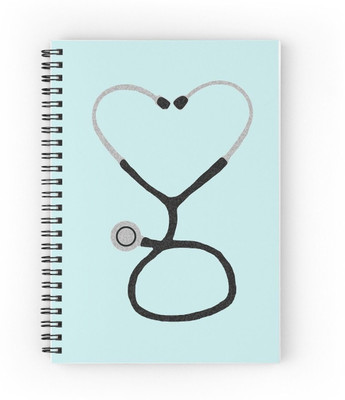 craft maniacs DOCTOR NURSE 2023 COLLECTION A5 Notebook RULED 160 Pages(Multicolor)