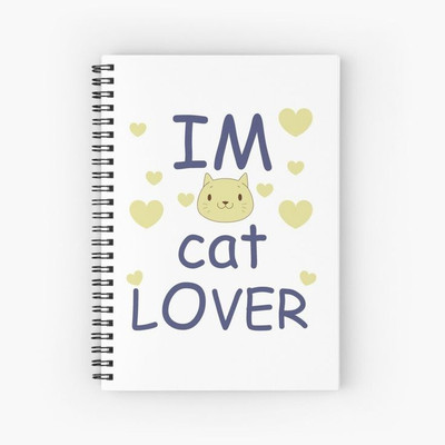 craft maniacs KITTY COLLECTION A5 Notebook RULED 160 Pages(Black)