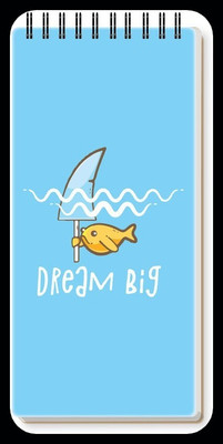 Nourish ToDo List Note Pad_DRY Regular Note Pad Ruled 50 Pages(BIGFISH)
