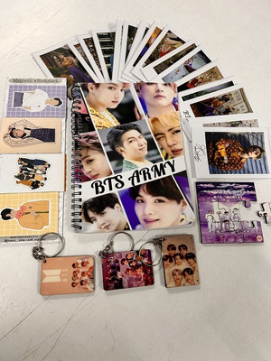 craft maniacs BTS PRO GIFTINF COMBO SET A5 Diary RULED 160 Pages(BTS LATEST BOYS PRO GITING COMBO)