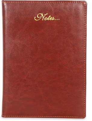 CuckooDiaries For Notes A5 Notebook Single Rule 192 Pages(Marron)