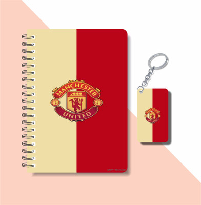 craft maniacs 2023 FOOTBALL DIARY A5 Notebook RULED 160 Pages(Multicolor)