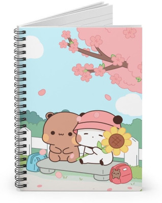 craft maniacs BUBU DUDU DAIRY A5 Diary RULED 160 Pages(Multicolor)