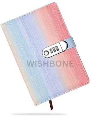 Wishbone Regular Diary/Personal A5 Diary YES 222 Pages(RAINBOW)