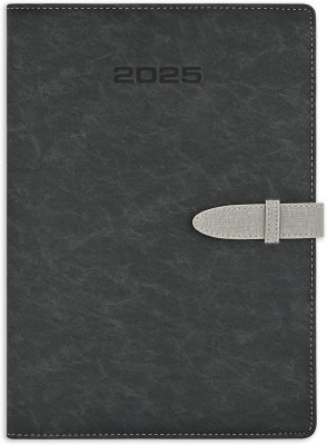 Scholar Legend Belt Loop Closure A5 Diary One Date a Page 416 Pages(Grey)