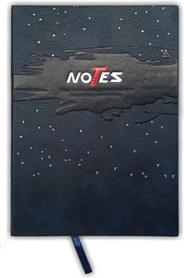 CuckooDiaries Notepad A5 Notebook Single Rule 208 Pages(Blue)