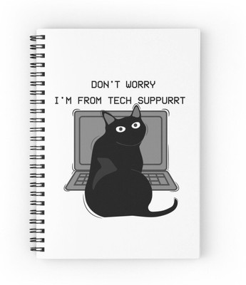 craft maniacs 2024 CAT COLLECTION A5 Notebook RULED 160 Pages(Multicolor)