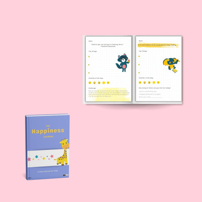 ekdali My Happiness Journal A5 Journal Ruled 120 Pages(Multicolor)