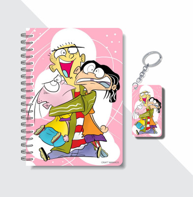 craft maniacs CARTOON NETWORK 2023 COLLECTION A5 Notebook RULED 160 Pages(Multicolor)