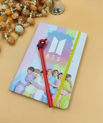 Paper Bear BTS Regular Diary single 60 Pages(Yellow, Pack of 2)