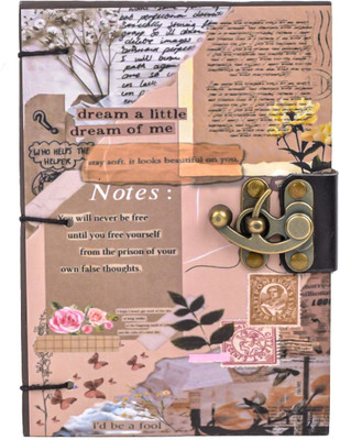 omar craft 1 A5 Diary Unrulled 200 Pages(Multicolor)
