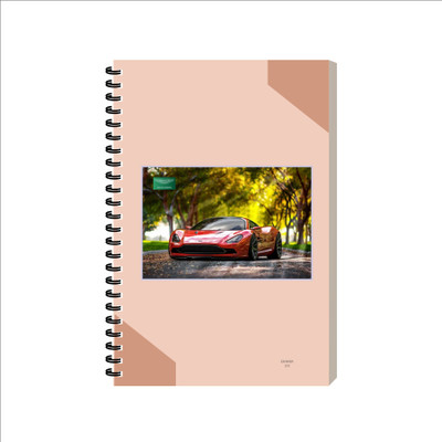 ESCAPER Aston Martin Car Diary Notebook, Spiral Ruled Notebook, Writing Notebook A5 Diary Ruled 160 Pages(Aston Martin)