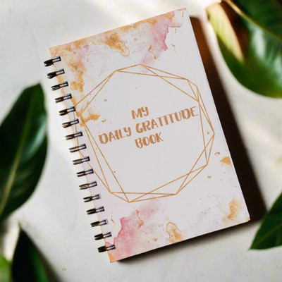 Vibrance My Daily Gratitude Book - Cultivate Positivity and Mindfulness! Assorted Journal Yes 100 Pages(White)