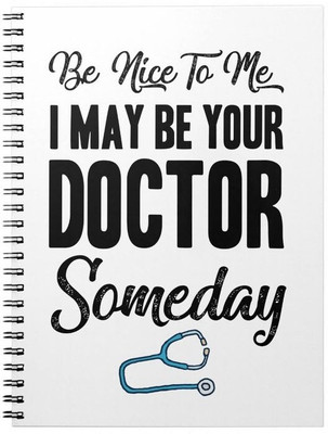 craft maniacs DOCTOR NURSE 2023 COLLECTION A5 Notebook RULED 160 Pages(Multicolor)
