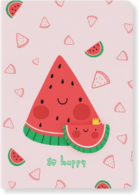 articious Watermelon A5 Diary Ruled 96 Pages(Multicolor)