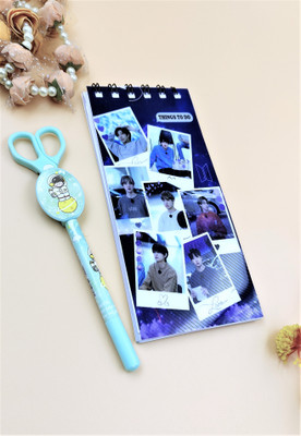 Paper Bear Different A5 Note Pad Designer 50 Pages(Blue)