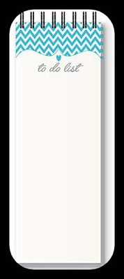 Nourish Magnetic Memo Pad_DRY Regular Memo Pad Ruled 50 Pages(BLUECHEVRON)