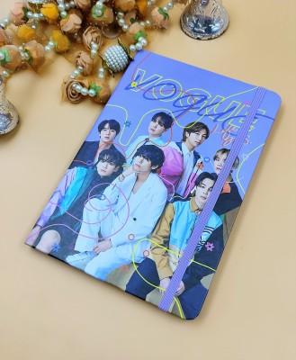 Paper Bear BTS Regular Diary single 60 Pages(Purple)