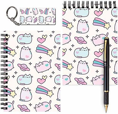craft maniacs A6 MESSAGE PADS + ONE KEYRING A6 Notebook UNRULED 160 Pages(Multicolor, Pack of 2)