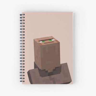 craft maniacs MINECRAFT NOTEBOOK COLLECTION A5 Diary RULED 160 Pages(Black)
