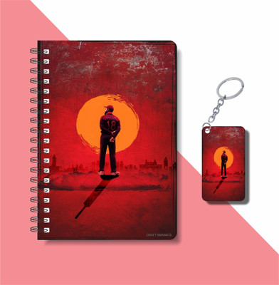 craft maniacs KOHLI 2024 NOTEBOOK COLLECTION A5 Diary RULED 160 Pages(Red)