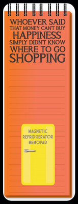Nourish Magnetic Memo Pad_DRY Regular Memo Pad Ruled 50 Pages(Orange)